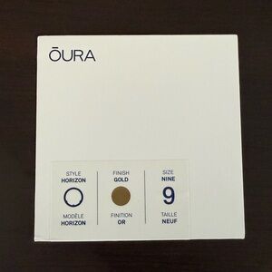 Oura Gen 3 Horizon Ring in Gold
